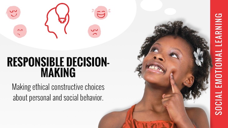 social emotional learning responsible decision making poster