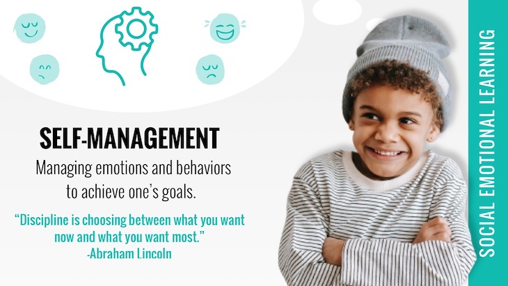 social emotional learning self management poster