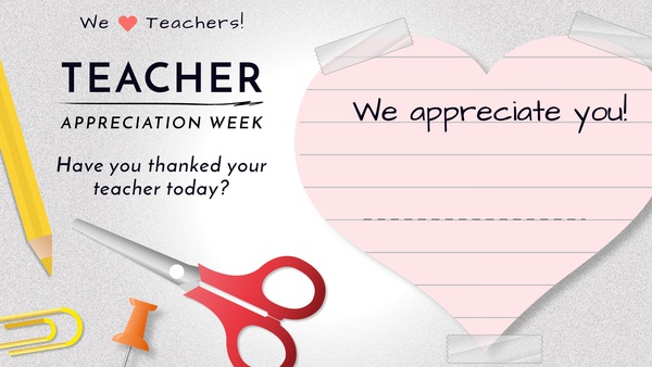 teacher apprecation pun digital signage template