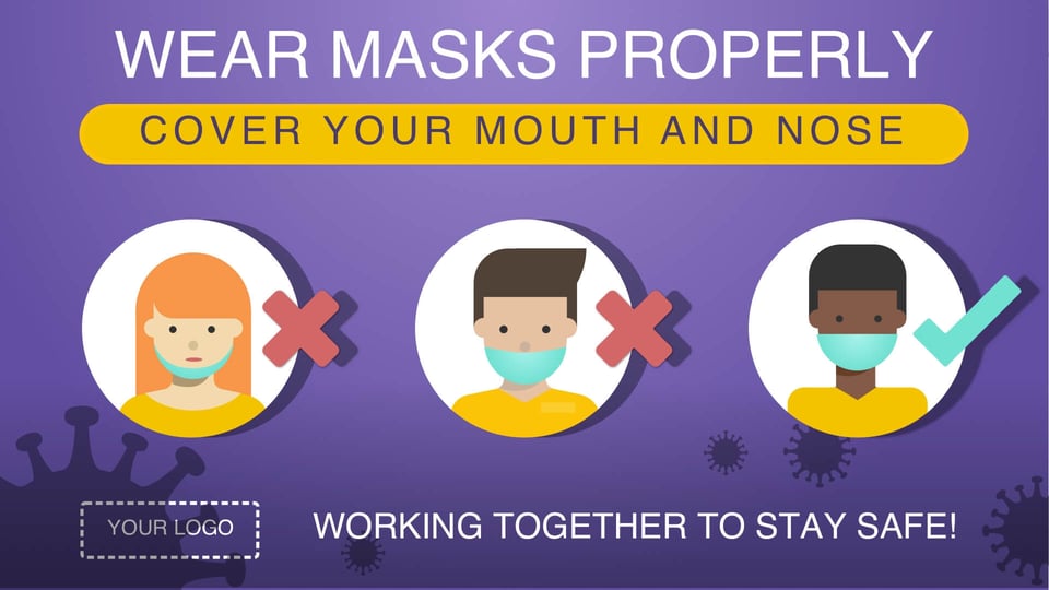 template-digitial-signage-sign-campaign-proper-mask-wear