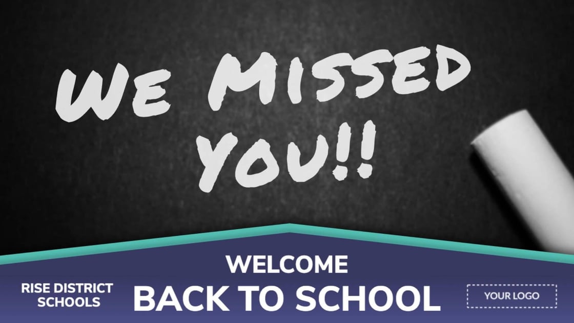 template-digitial-signage-sign-distance-learning-welcome-back-to-school-1