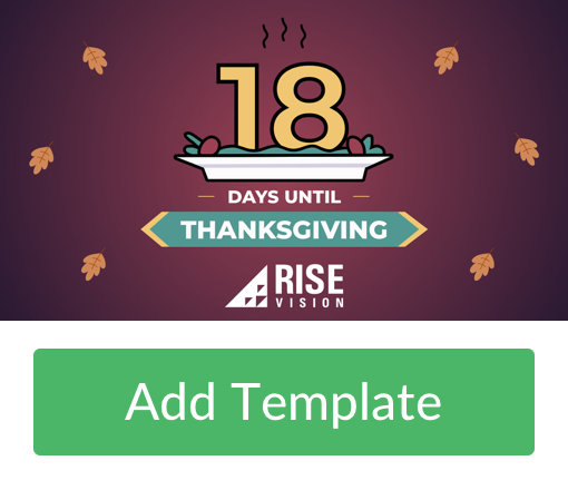 Thanksgiving Countdown