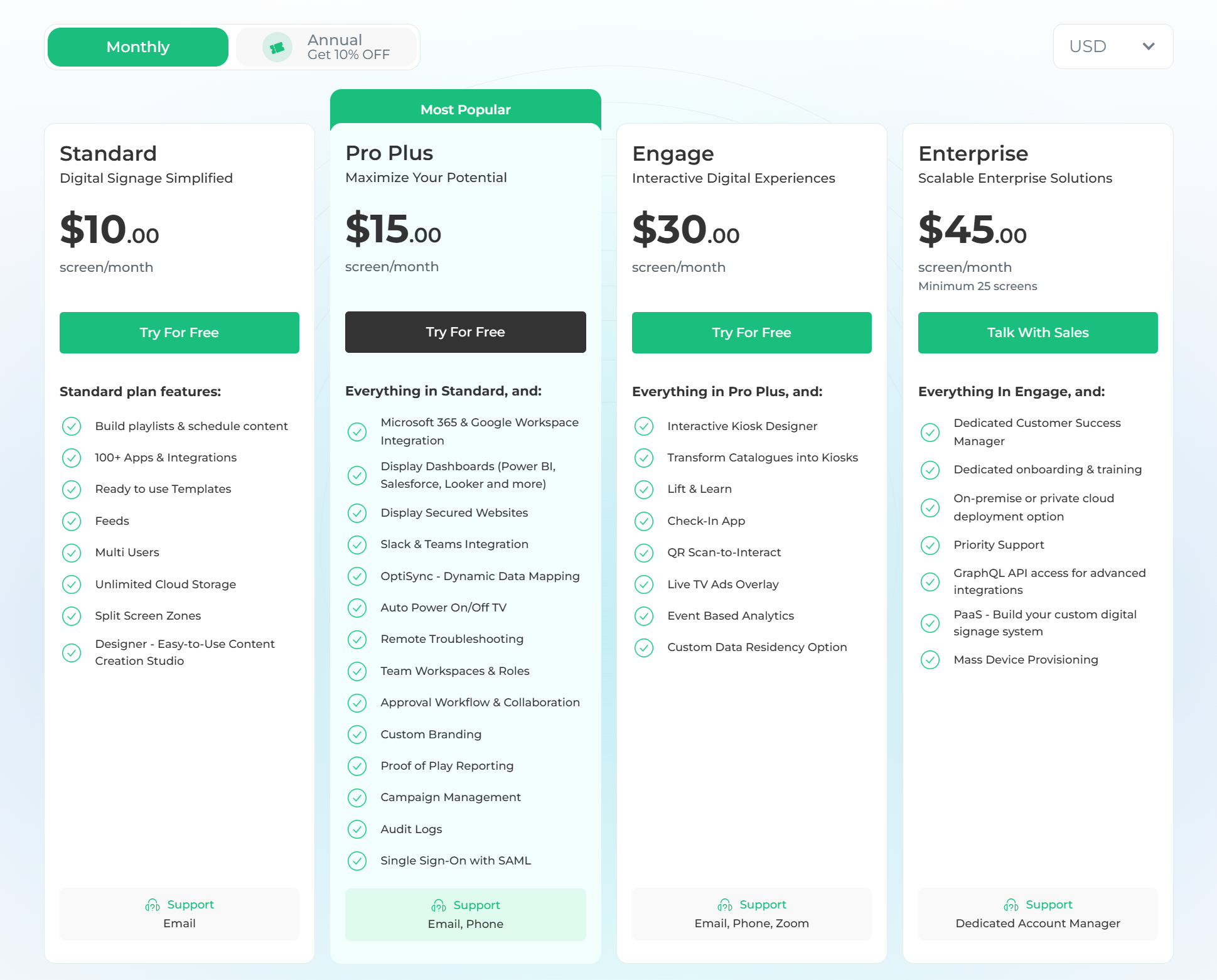 Optisigns pricing 