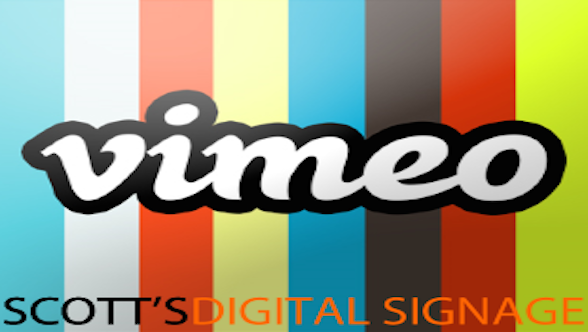 vimeo for digital signage
