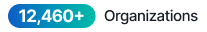 12,460+ Organizations