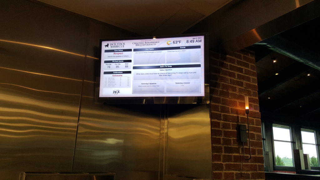 Jack Stack Barbecue Digital Menu