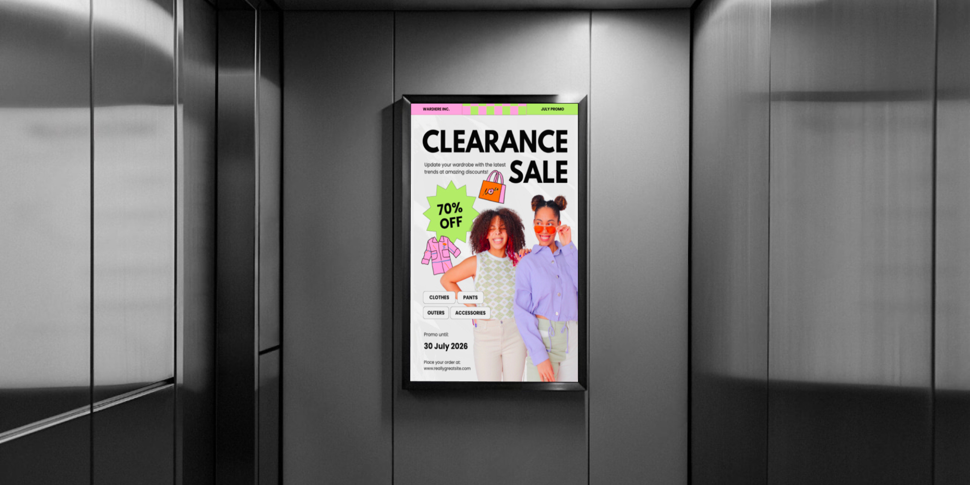 Elevator Digital Signange