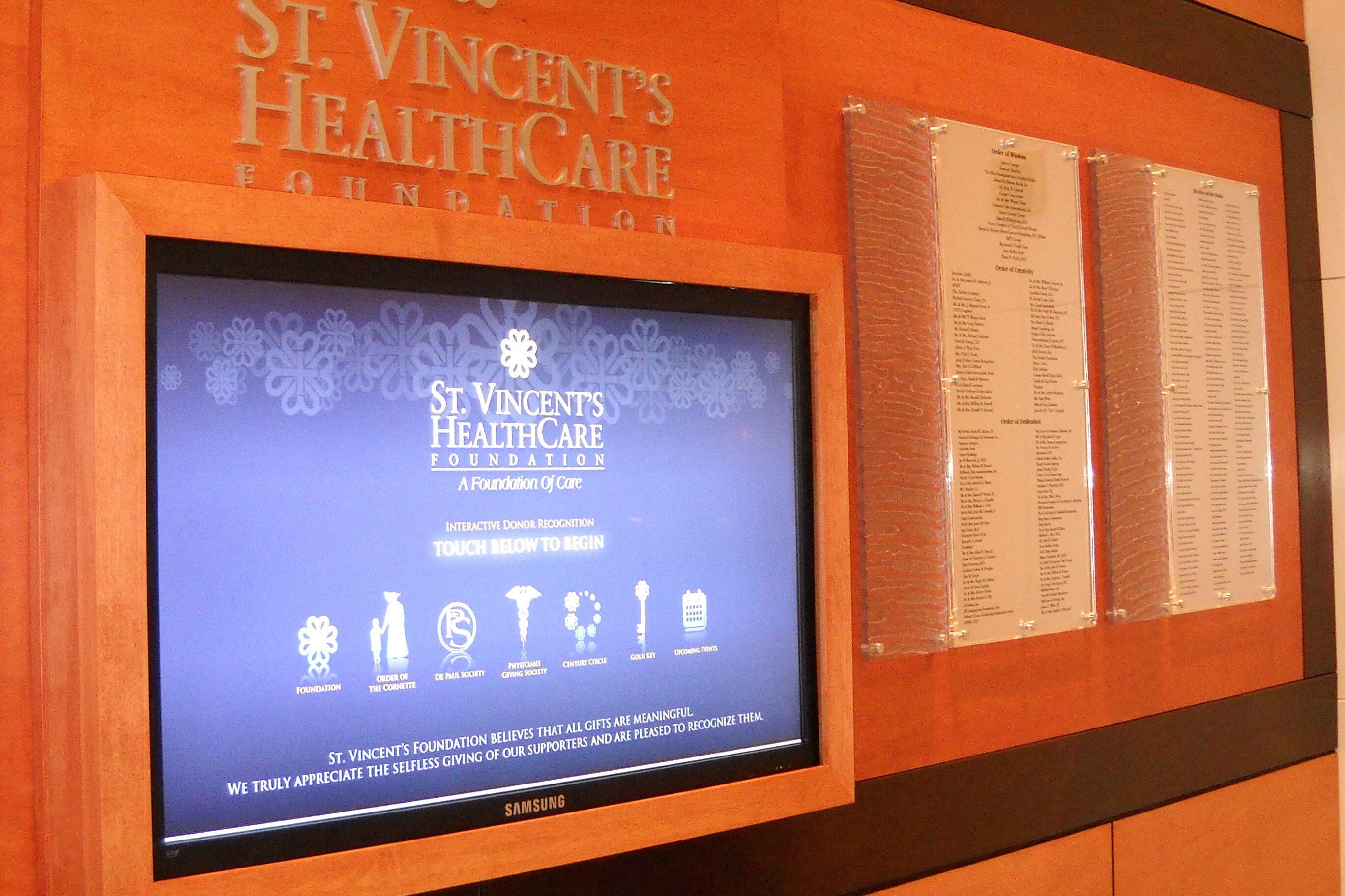 healthcare digital signage