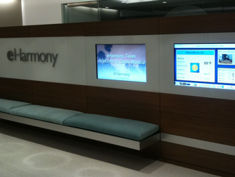 business digital signage e harmony