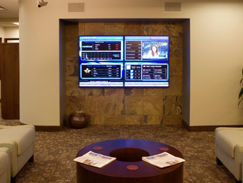 digital signage for banks