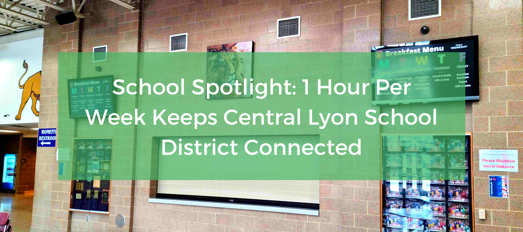 One Hour Per Week Keeps Central Lyon School District Connected