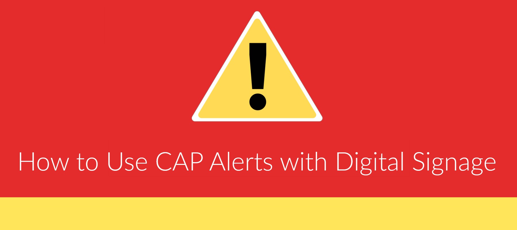 CAP Alerts