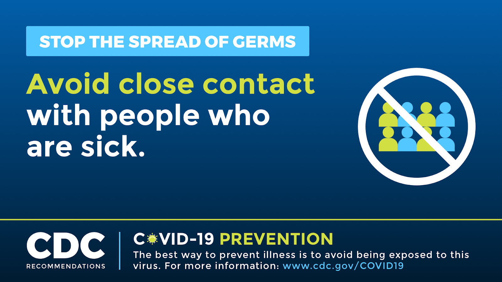 Stop the Spread Of Germs
