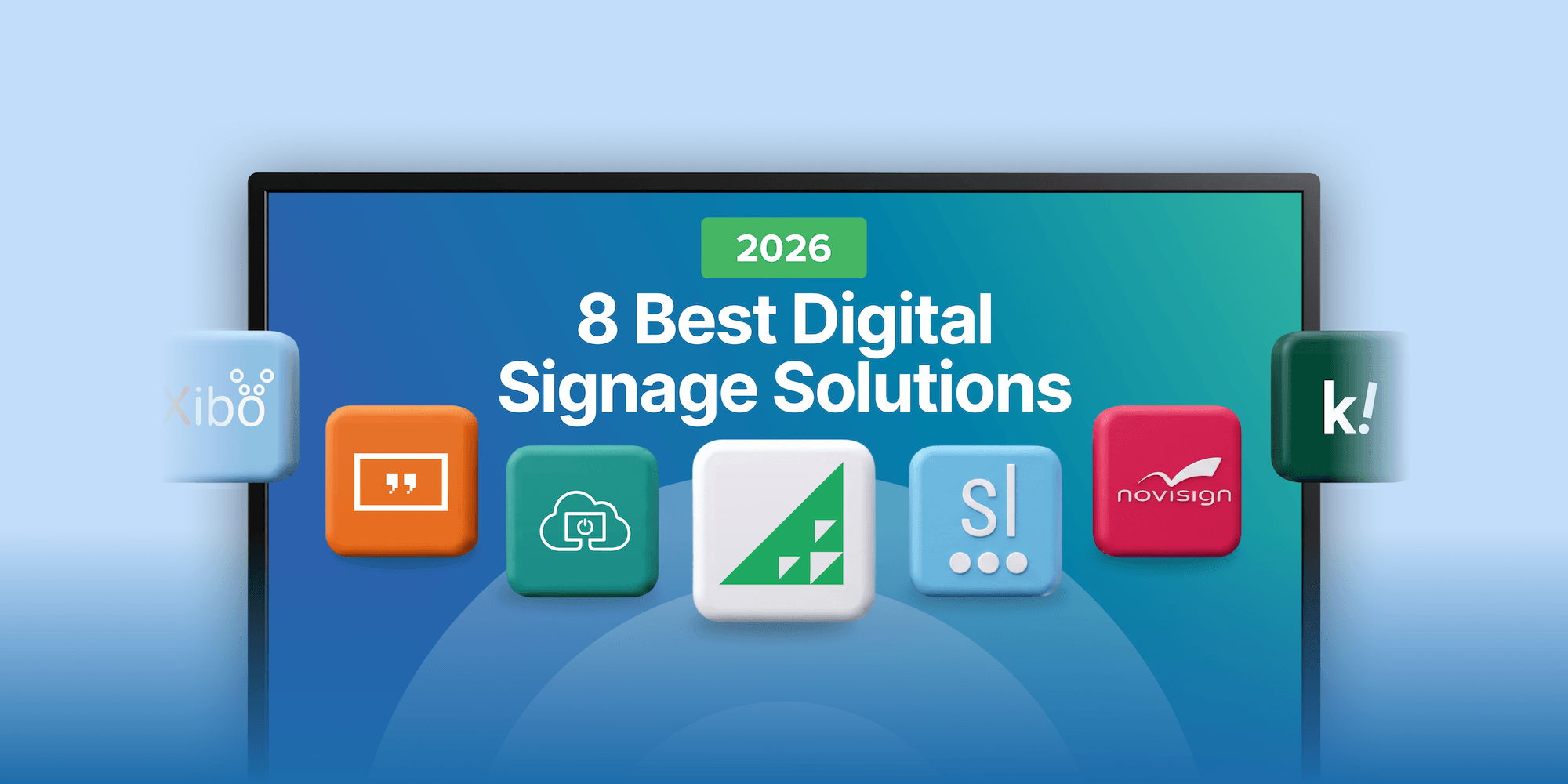 Here are the 8 Best Digital Signage Software Solutions in 2026