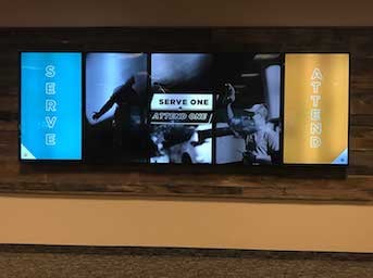 digital signage for churches