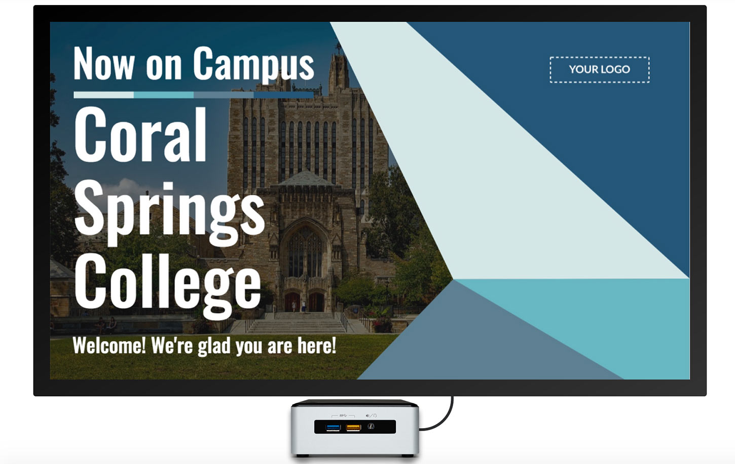 Universities Save Money with Digital Signage