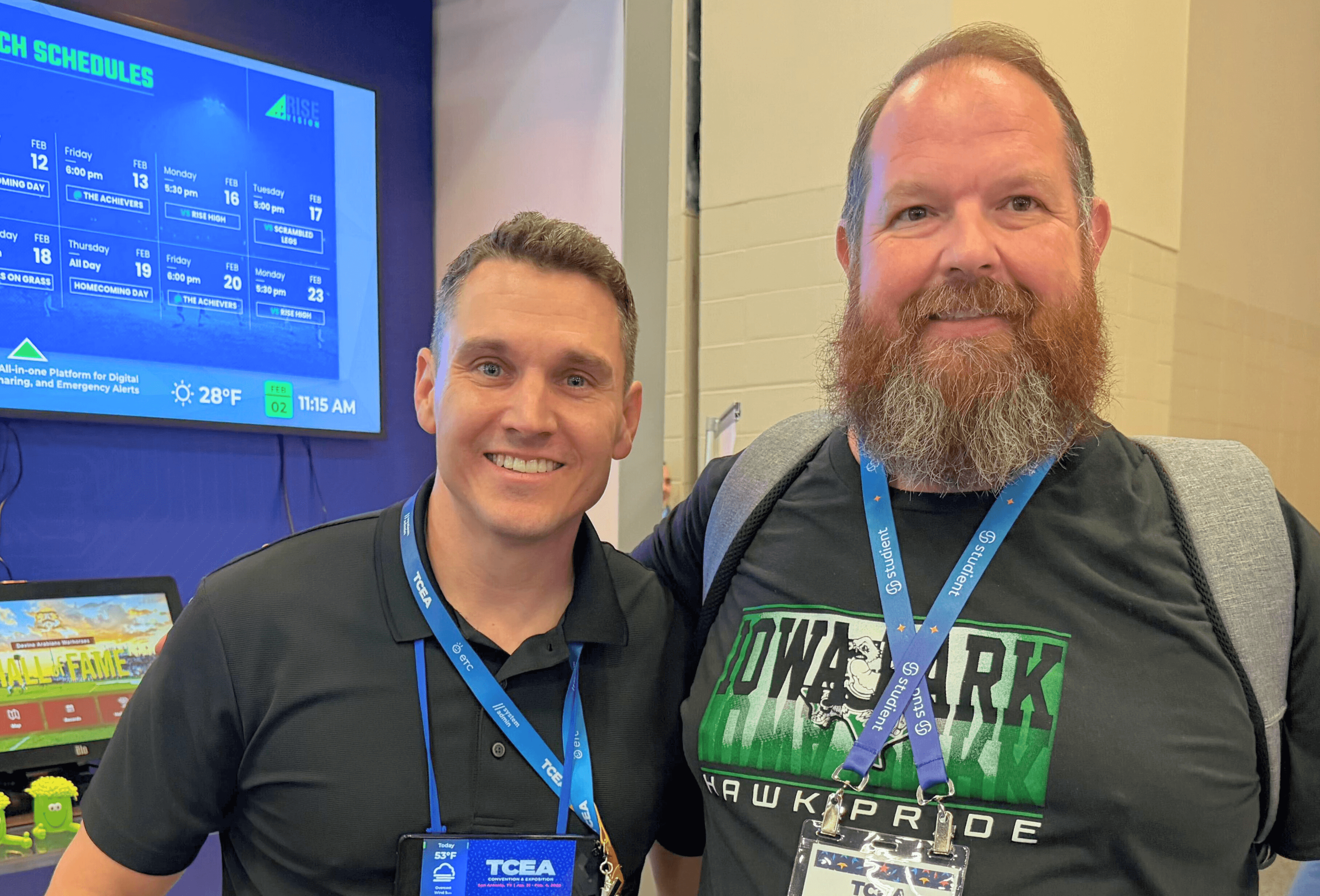 JR and Matt Voss from Iowa CSD at TCEA 2026