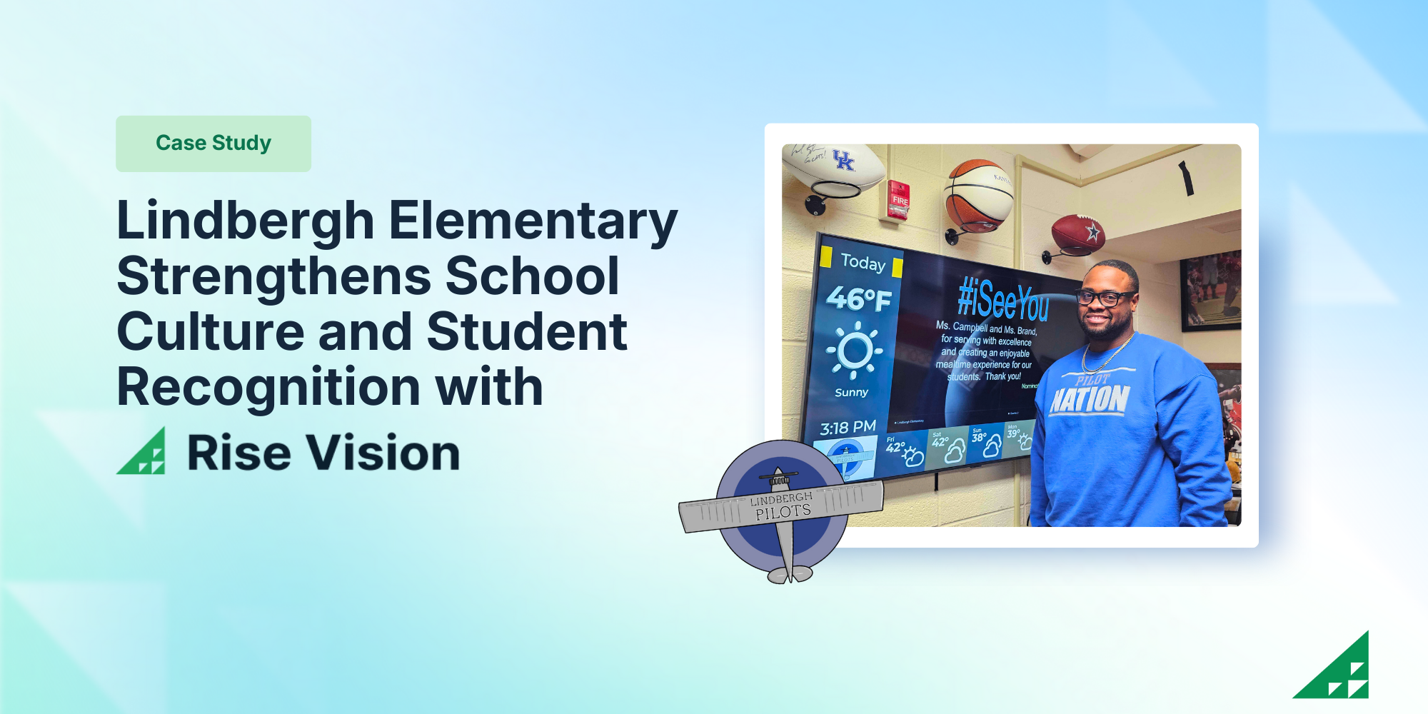 Lindbergh Elementary Strengthens School Culture and Student Recognition with Rise Vision