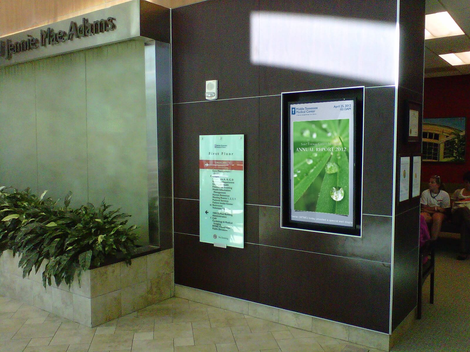 healthcare digital signage