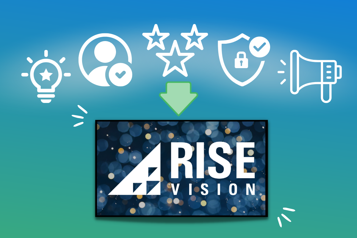 Spring 2023 Updates: Rise Vision's Digital Signage Software Evolves