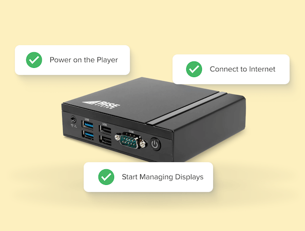 Rise Vision Media Player_Simple Setup_DN74