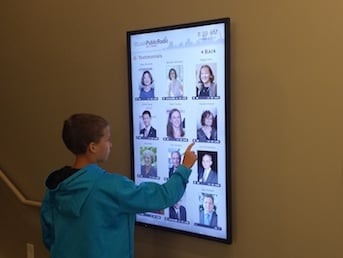 business digital signage st louis school