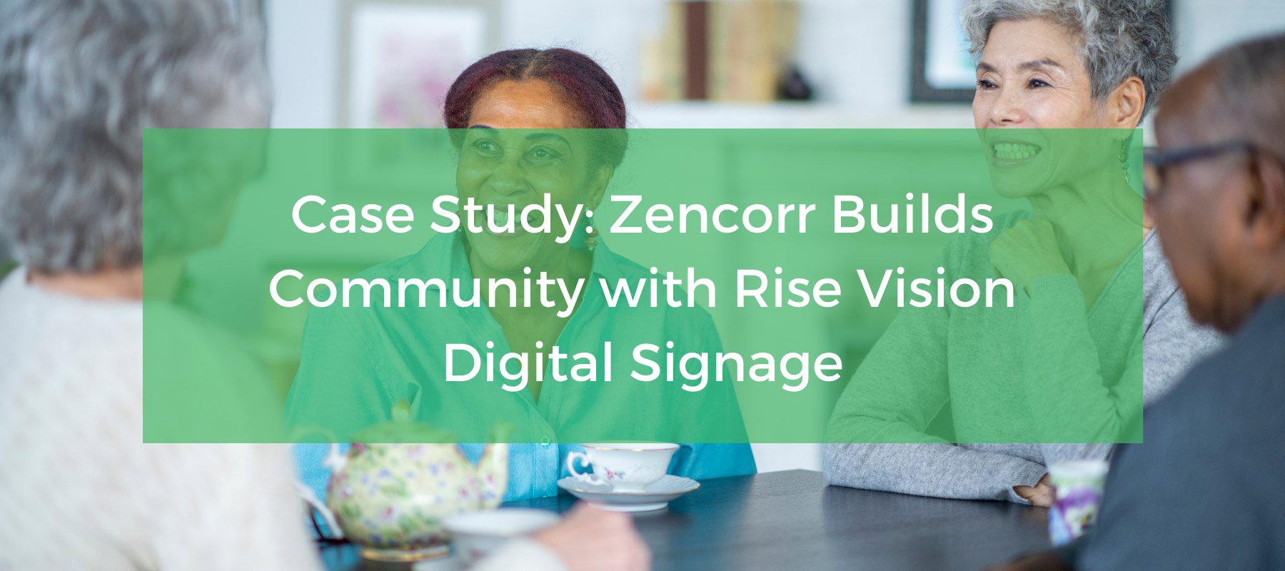 Zencorr Builds Community for 350 Residents with Digital Signage