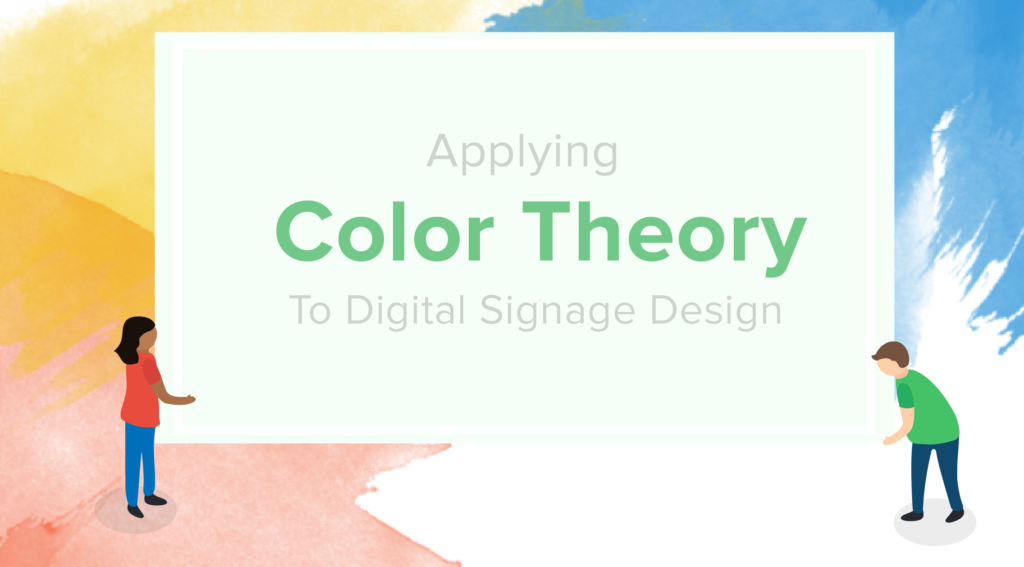 color theory in digital signage design