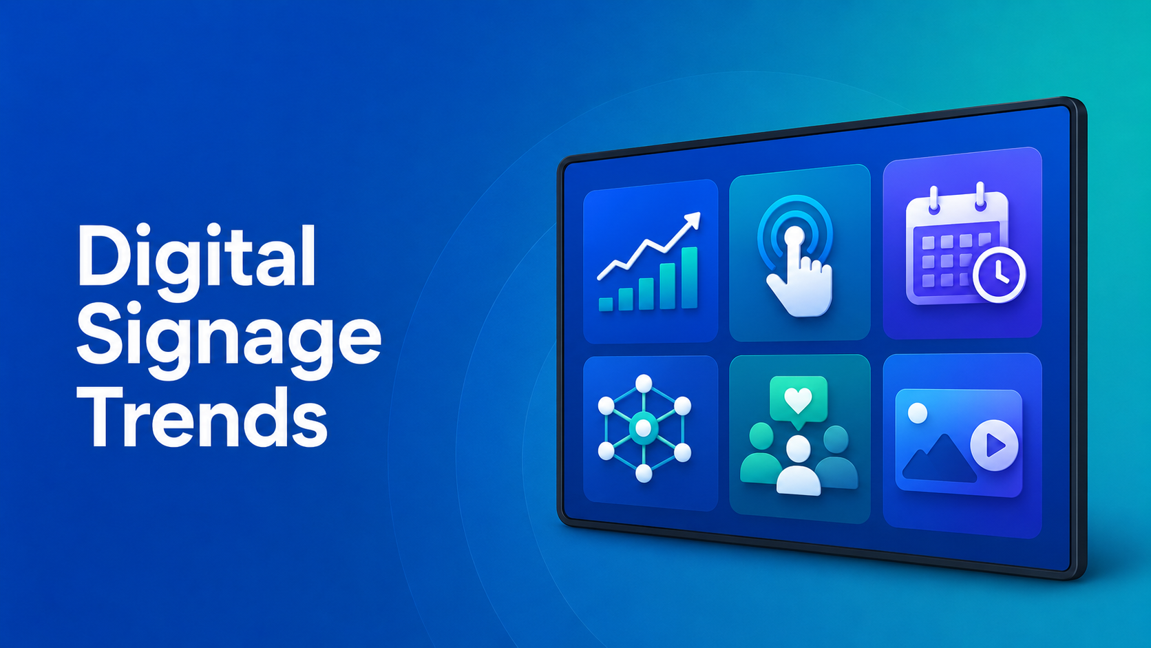 digital signage trends