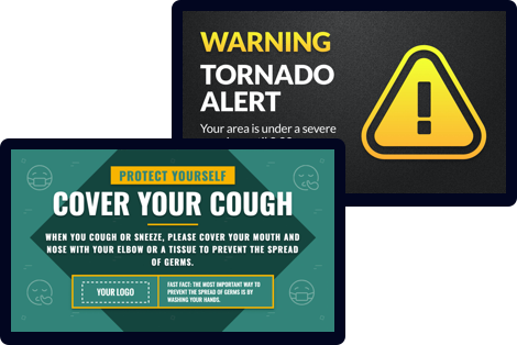 Digital Bulletin Board Elegance