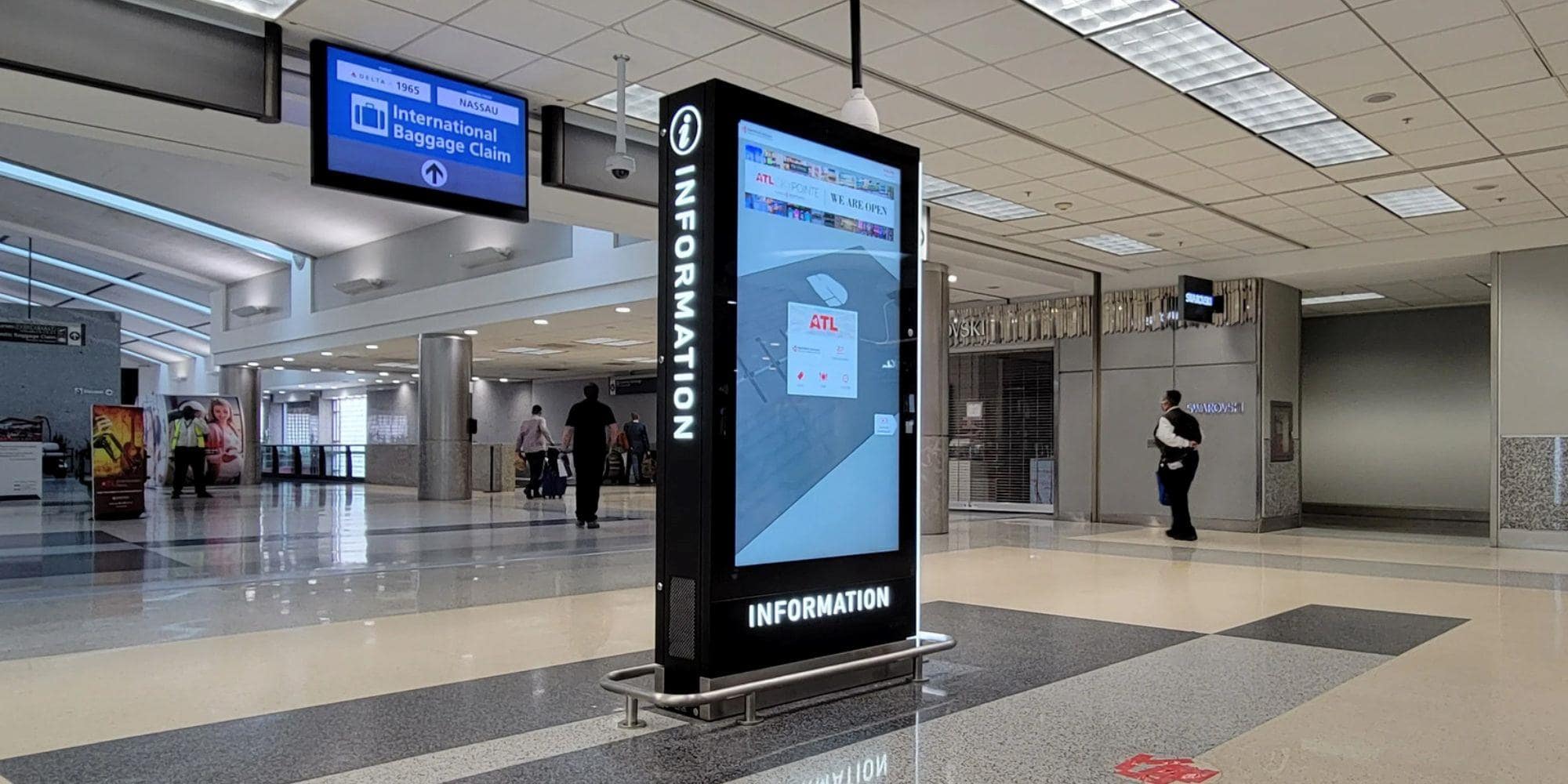 The Impact of digital directories in airports.