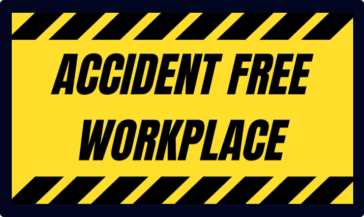 Digital Warehouse Safety Sign