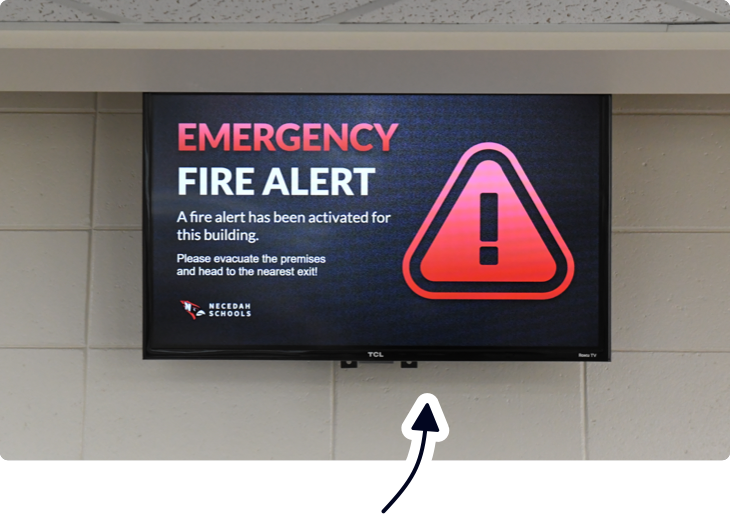 Emergency Alerts Digital Signage Higher Education