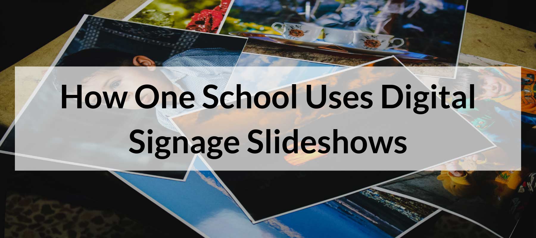 How One School Uses Digital Signage Slideshows
