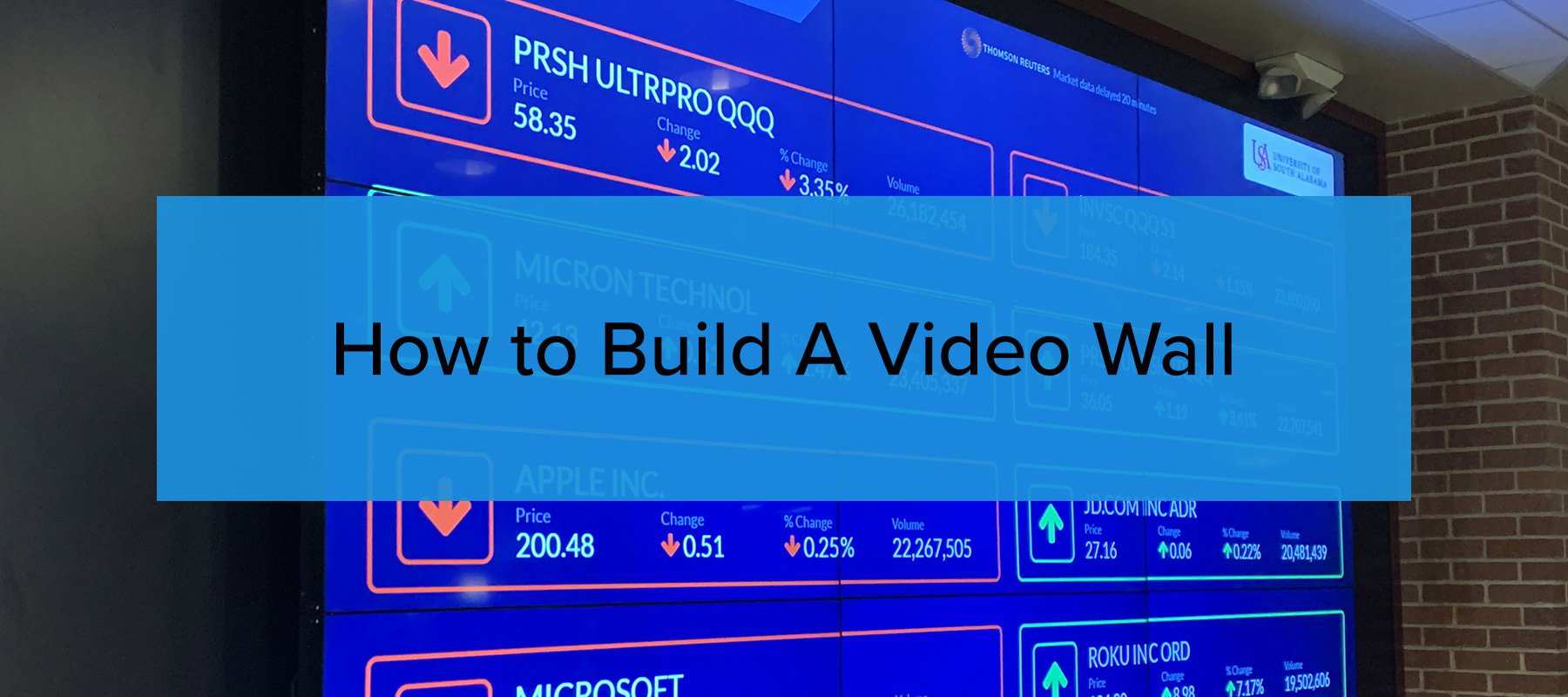 How to build a video wall