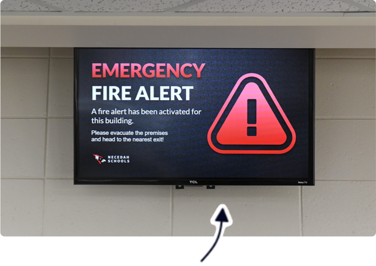 Emergency Alerts Digital Signage