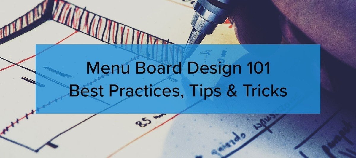 Menu Board Design Tips and Tricks