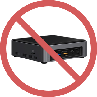 No Proprietary Hardware