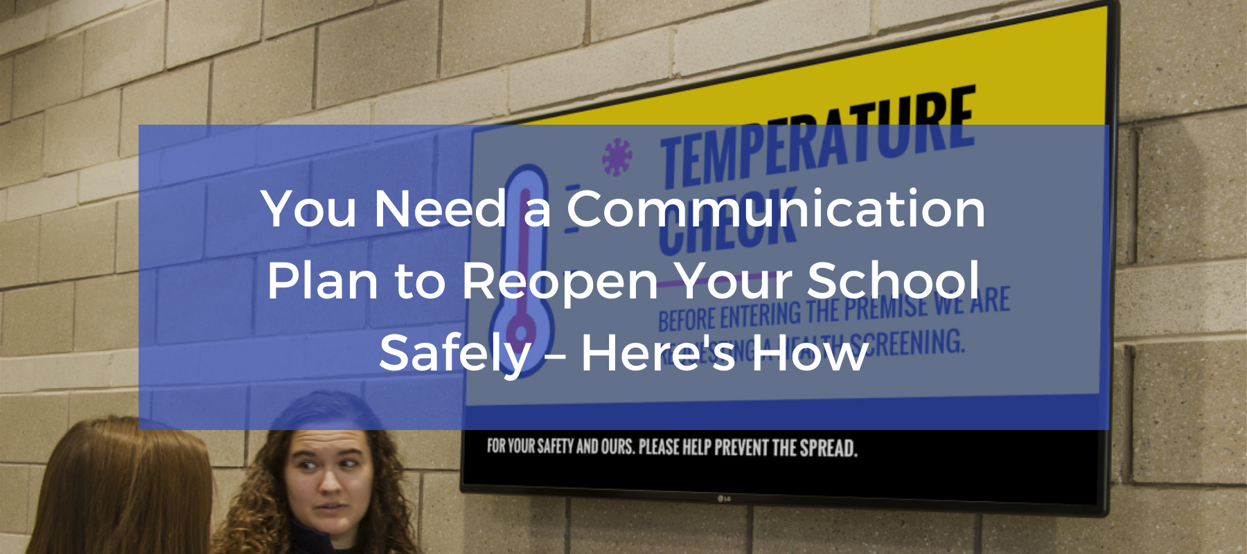 Communication Plan to Reopen Your School Safely