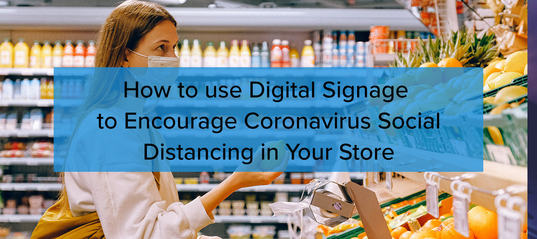 social distancing in your store
