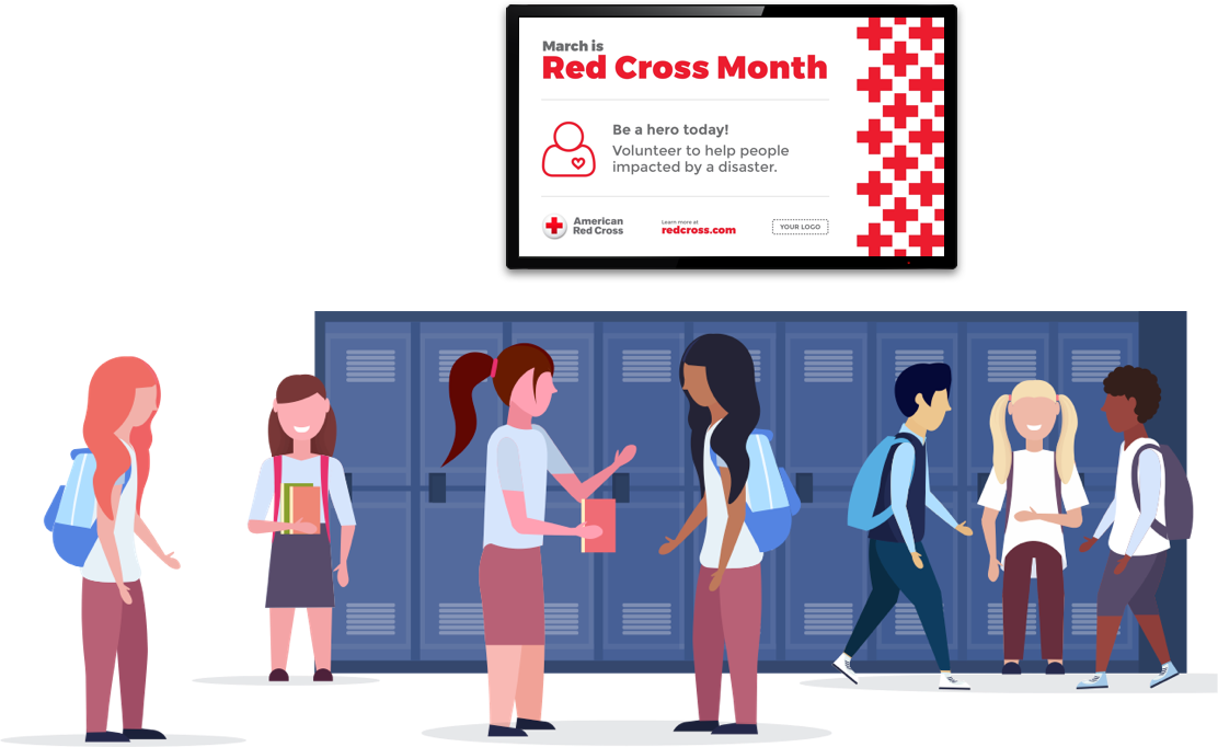 Student Communication Digital Signage