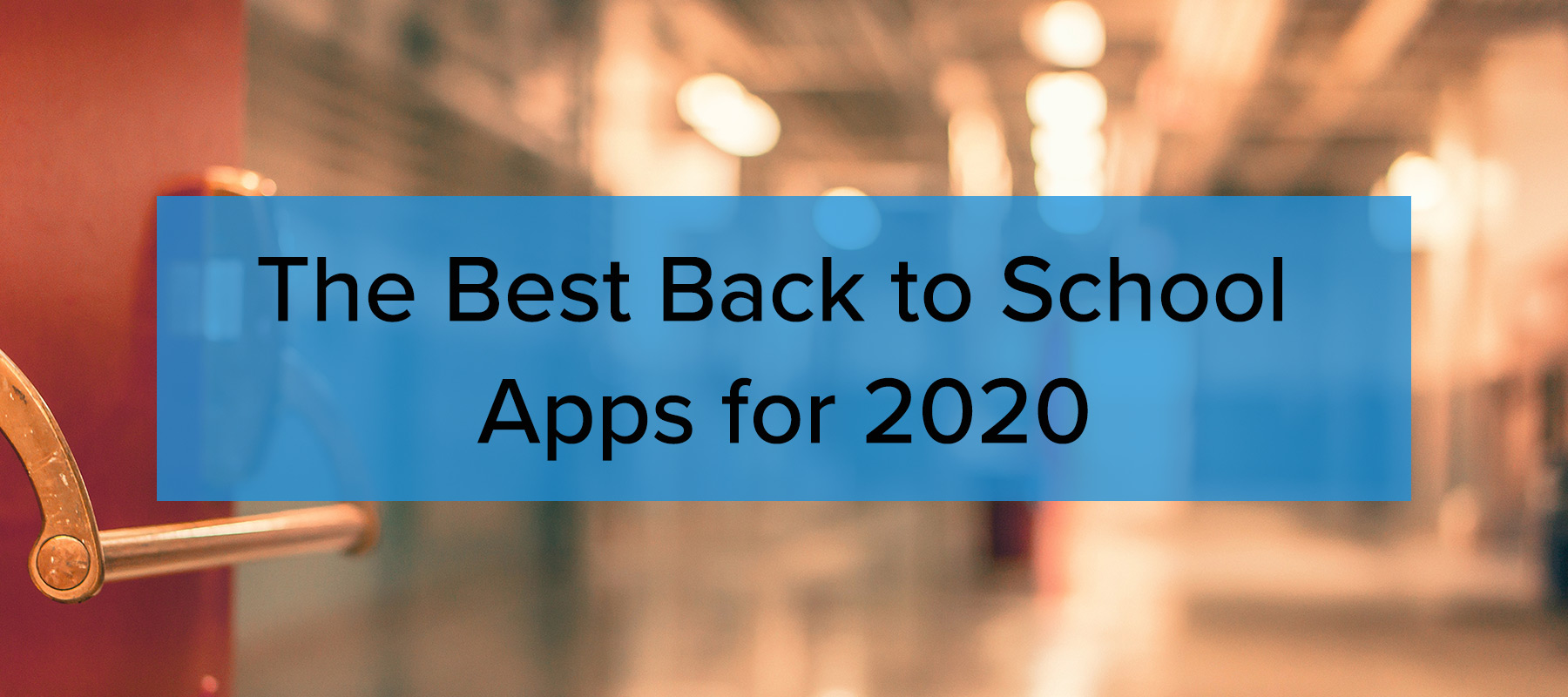 the best back to schools apps for 2020