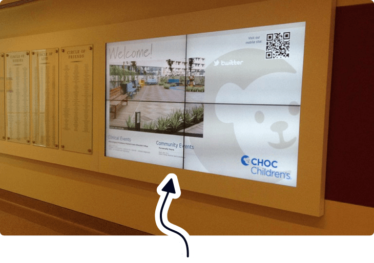 Welcome Signs Digital Signage