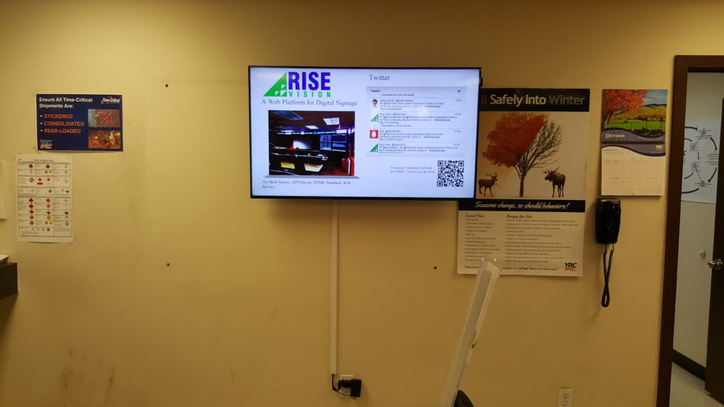 yrc denver digital signage